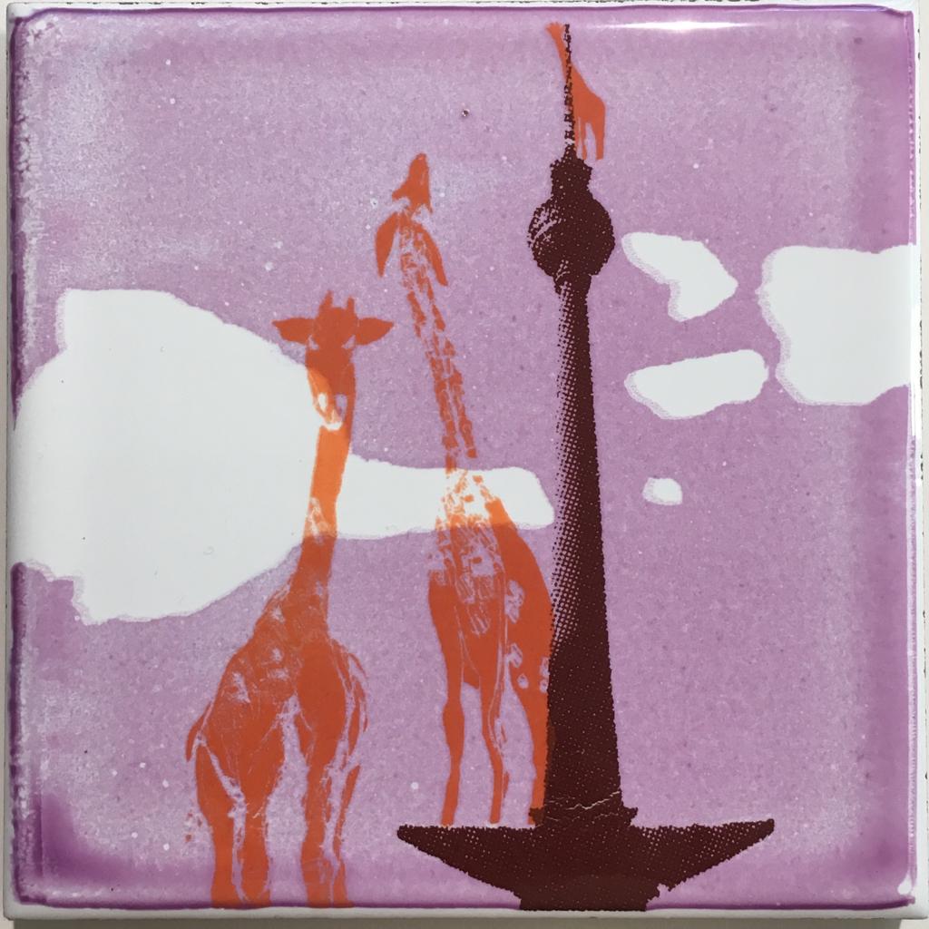 Wandfliese, “Mein tierisches Berlin”