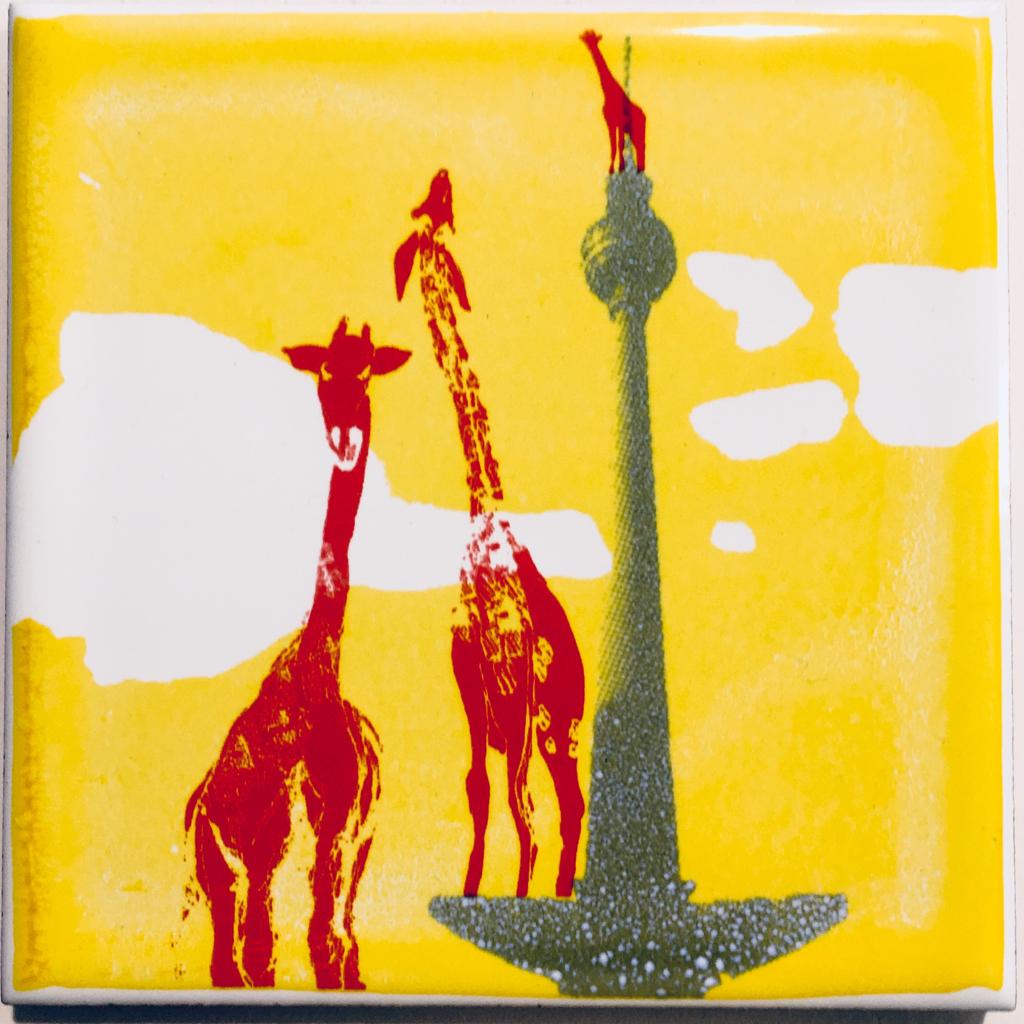 Wandfliese, “Mein tierisches Berlin”