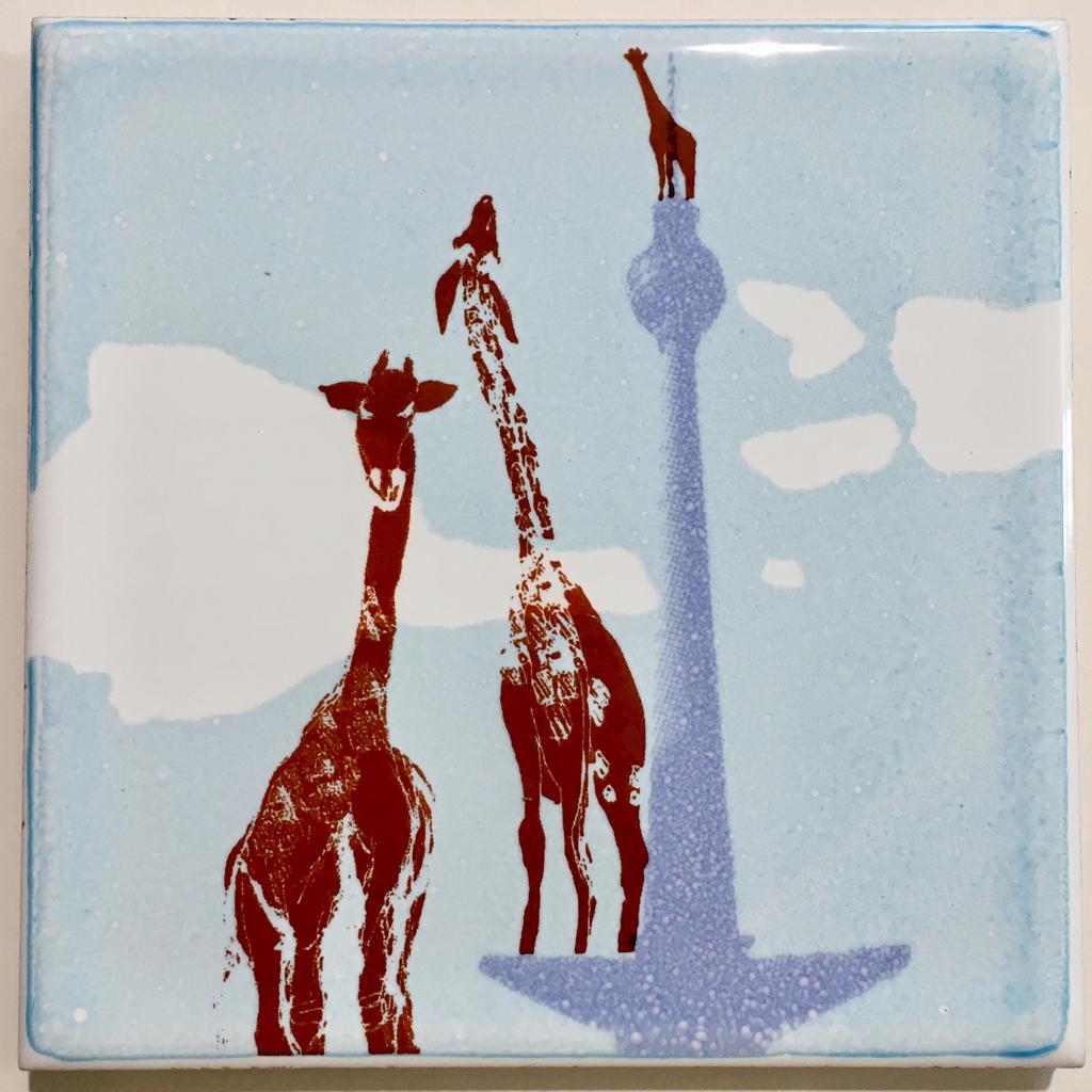 Wandfliese, “Mein tierisches Berlin”