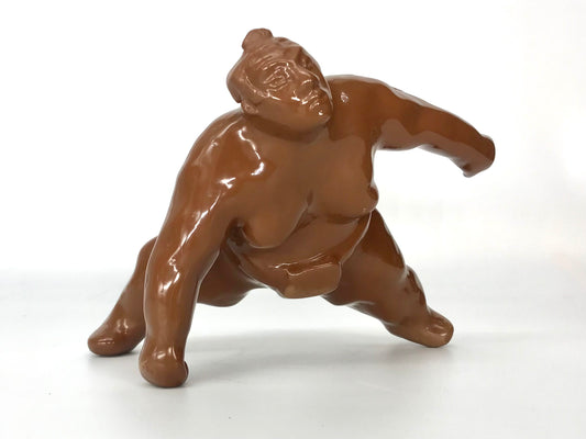 Skulpturen, Sumokämpfer, Kunststoffguss